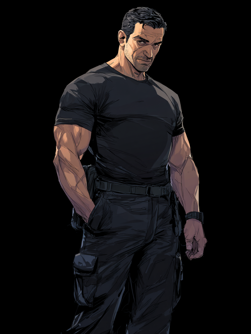 Vision, a short, but strong man of Jewish decent.