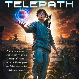 Book cover for The Prodigy and the Telepath by Kenneth Bliss